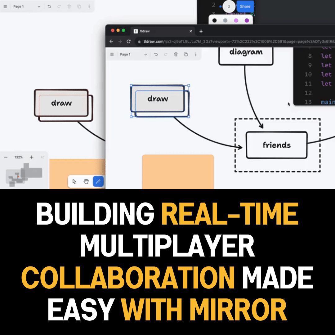 Building Real-Time Multiplayer Collaboration Made Easy with Mirror