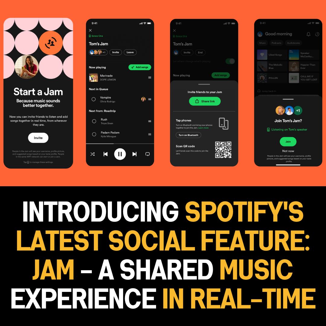 Introducing Spotify’s Latest Social Feature: Jam – A Shared Music Experience in Real-Time