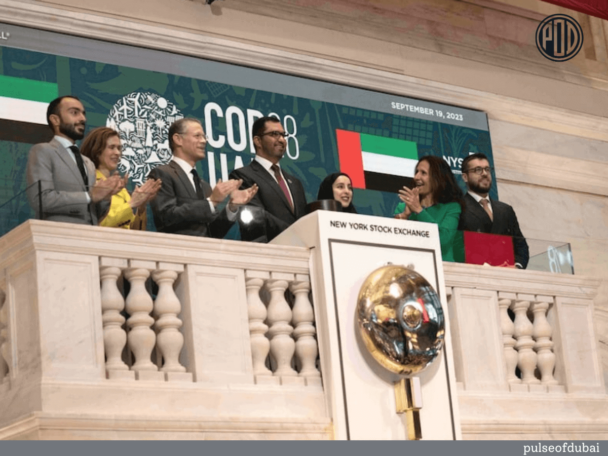 COP28 President Rings NYSE Bell, Urges Private Sector Support for Paris Agreement