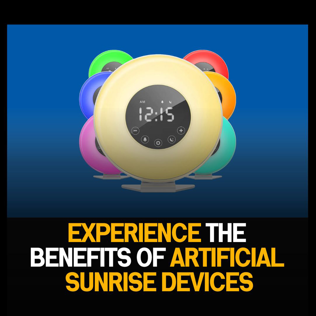 Wake Up to a Gentle Sunrise: Experience the Benefits of Artificial Sunrise Devices