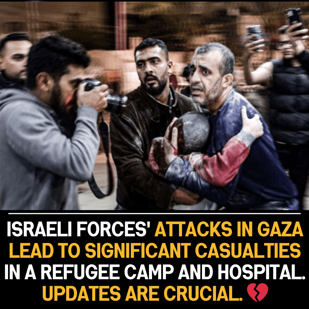 Israel-Hamas war updates: Israeli attacks hit children’s hospital in Gaza