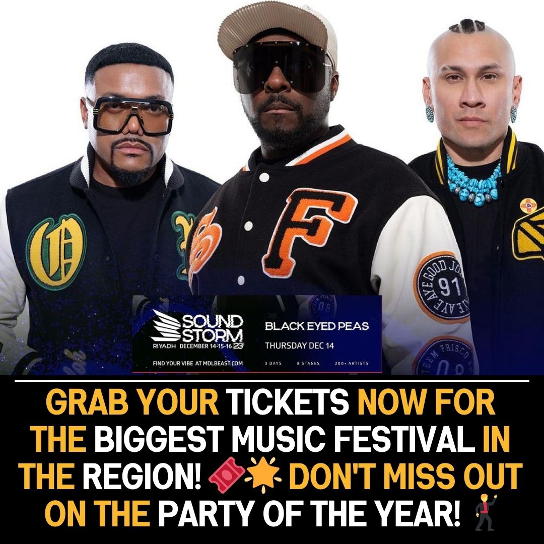 Black Eyed Peas Set to Ignite Starlite Occident in Debut Performance