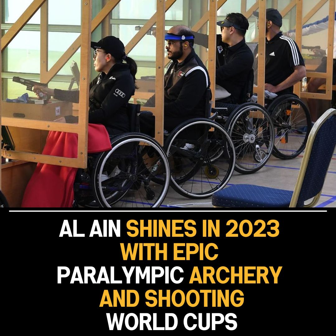 UAE’s Paralympic’s Alaryani wins gold medal at Paralympic Shooting World Championship in Al Ain