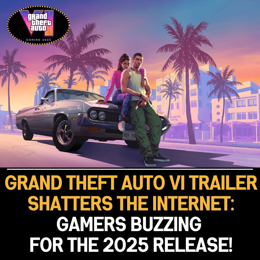 Grand Theft Auto VI' trailer debuts, with videogame's release set