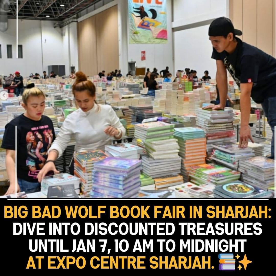 Books from Dh2: 85% discount to be offered at Big Bad Wolf Sharjah