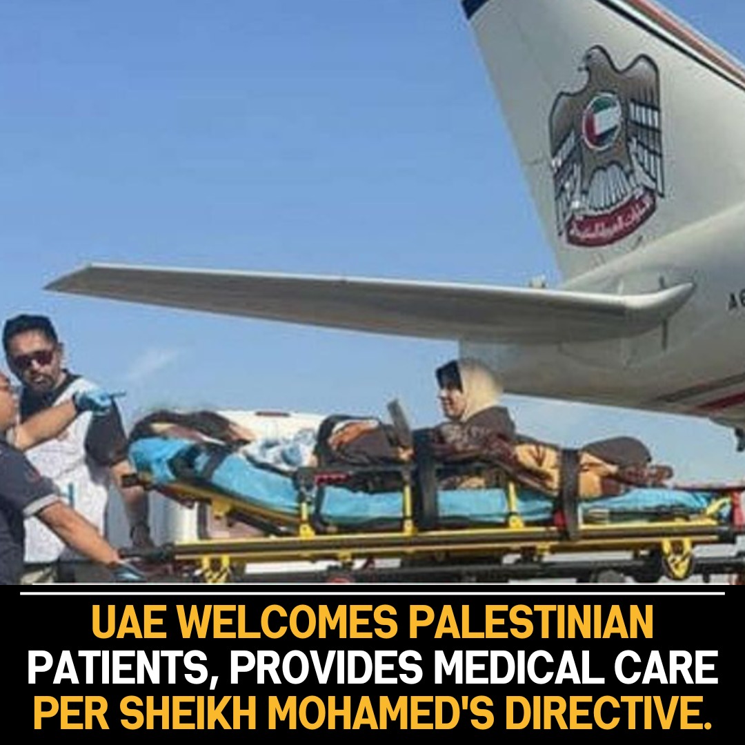 UAE welcomes sixth group of wounded Palestinian children, cancer patients