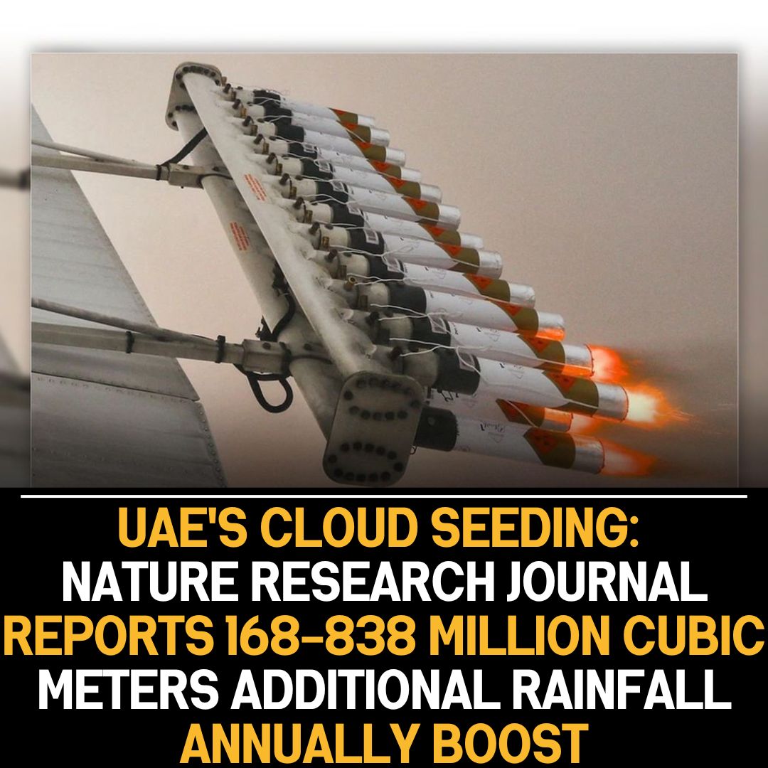 Cloud-seeding operations up rainfall by 15 per cent annually