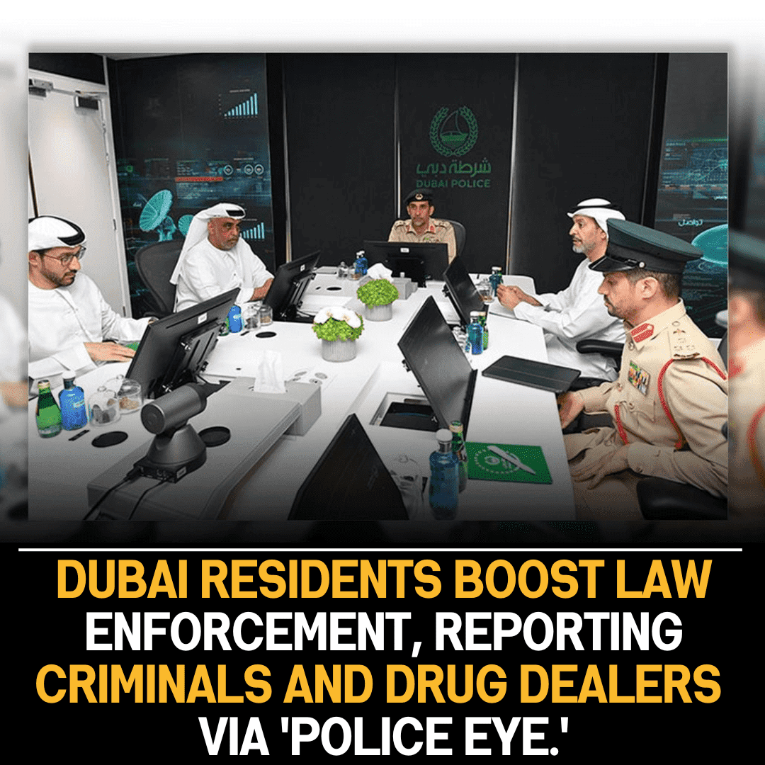 Dubai ‘Police Eye’ service: 108,000 public reports received from community, how to help boost safety