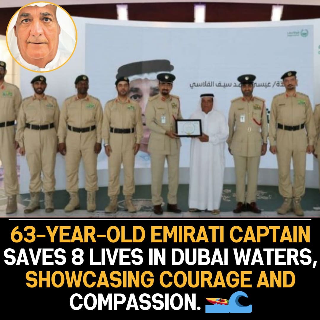 ‘Fear and fatigue’: How a 63-year-old Emirati saved 8 people from drowning in sea off Dubai.