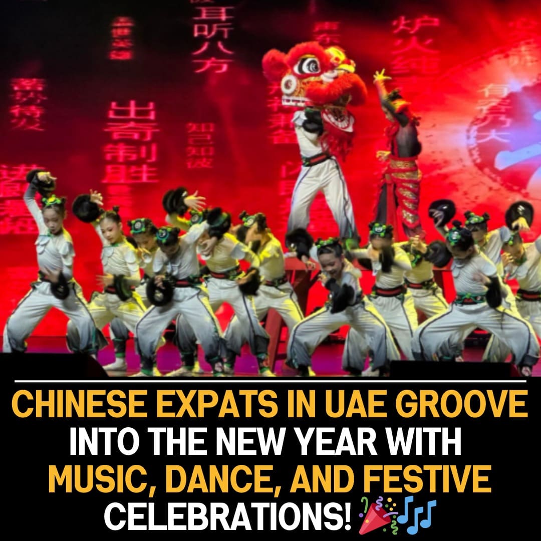 Watch: Chinese expats in UAE celebrate New Year with musical performances, dance.