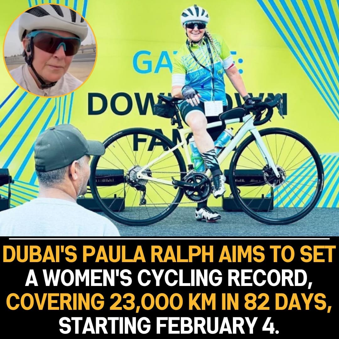 Dubai resident sets sight on record-breaking 23,000km cycling journey