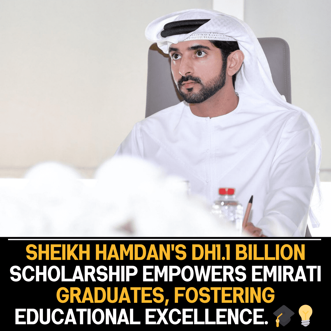 Sheikh Hamdan launches Dh1.1 billion scholarship for outstanding Emirati school graduates