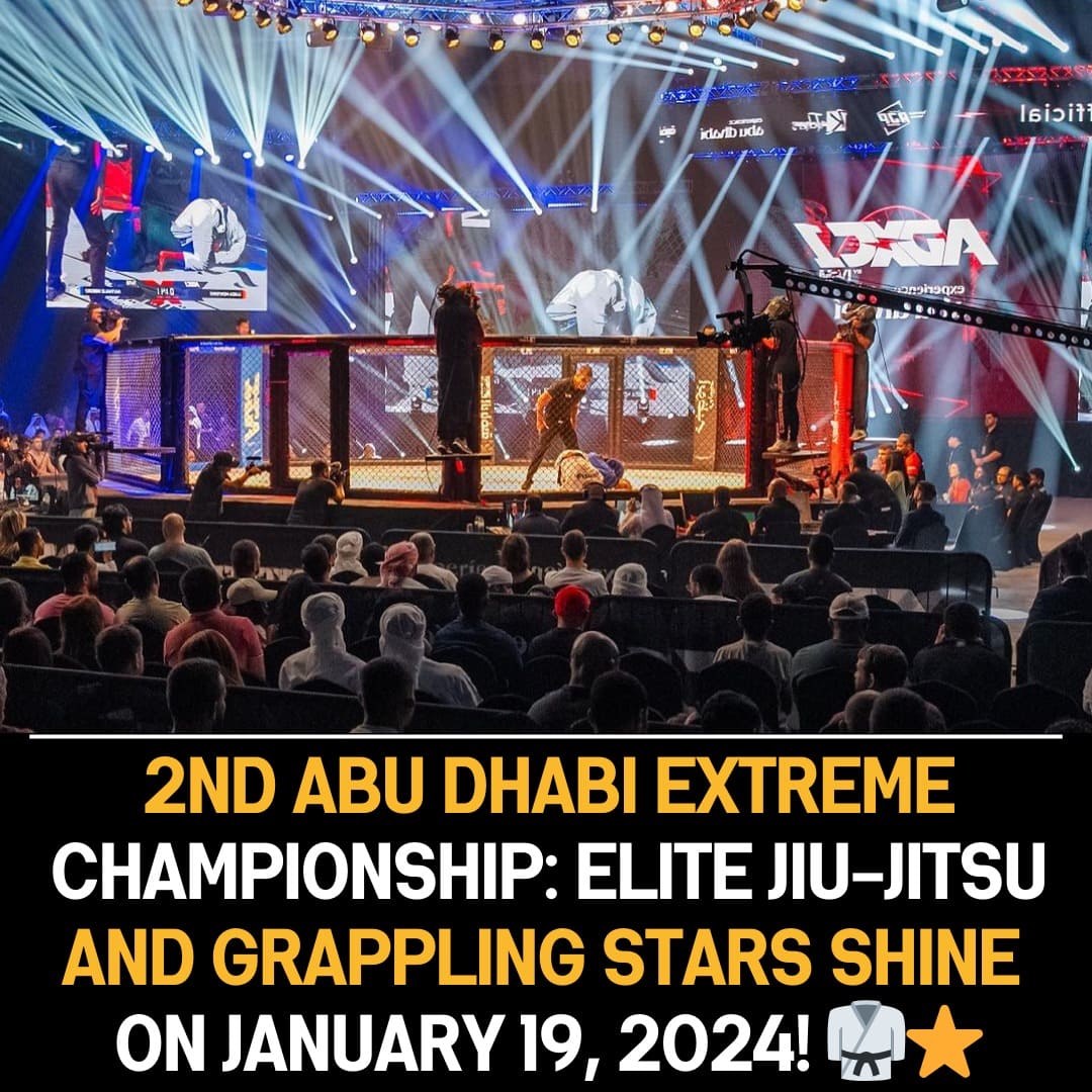 Elite Jiu-Jitsu and Grappling Stars Shine in 2nd Abu Dhabi Extreme Championship on January 19, 2024!