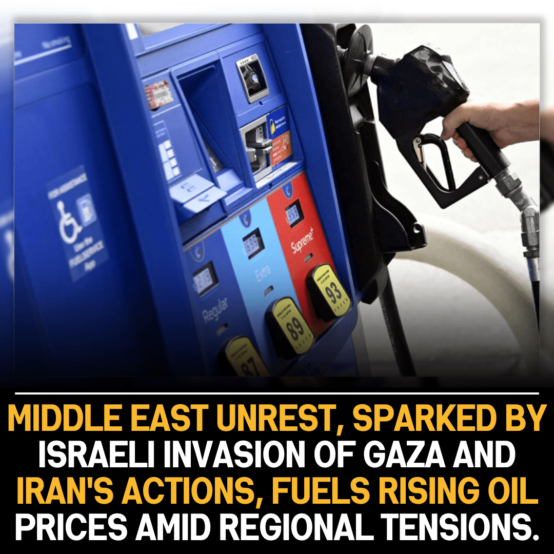 Middle East Unrest: Israeli Invasion of Gaza and Iran’s Actions Drive Soaring Oil Prices