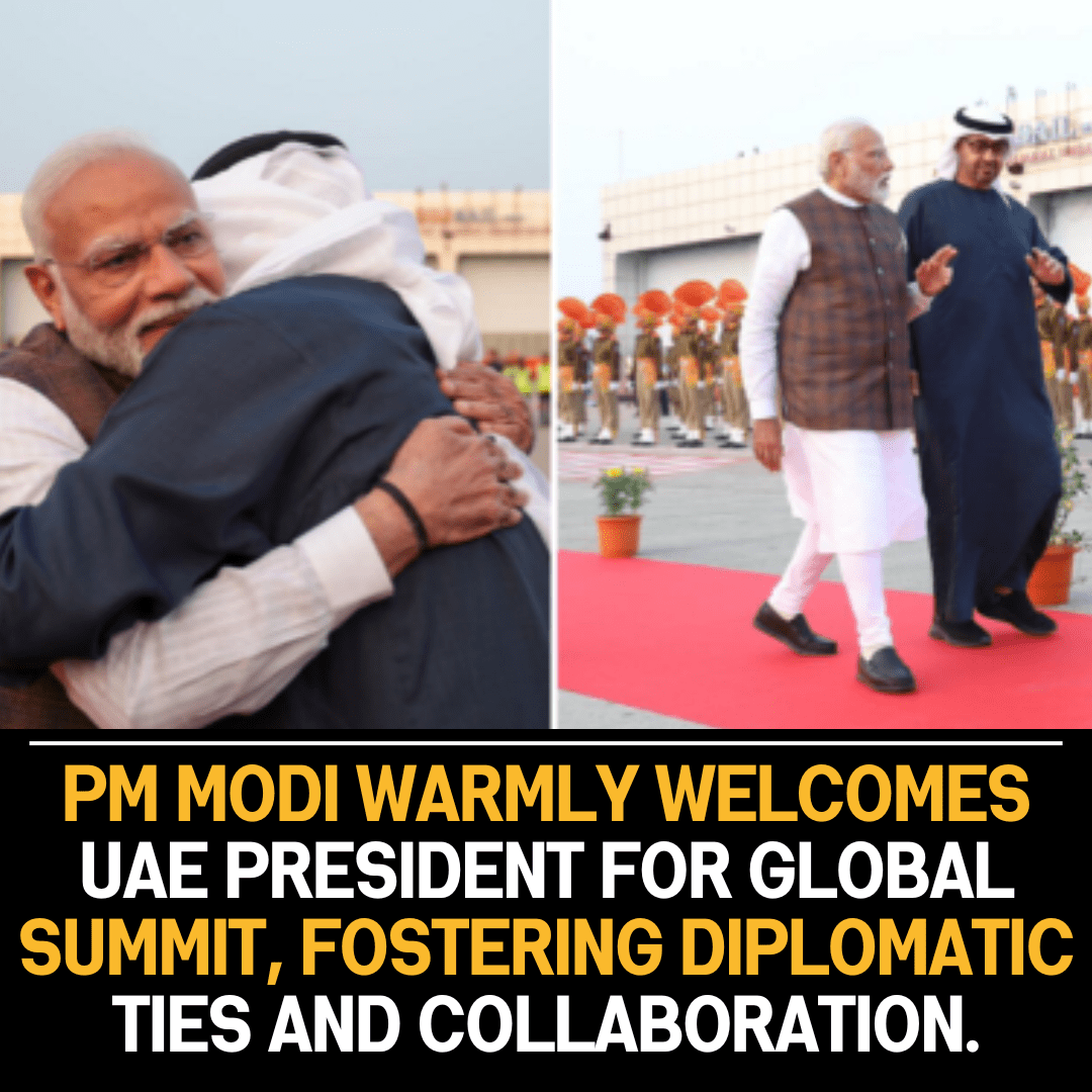 Vibrant Gujarat Global Summit 2024: PM Narendra Modi, UAE President’s roadshow draws cheers