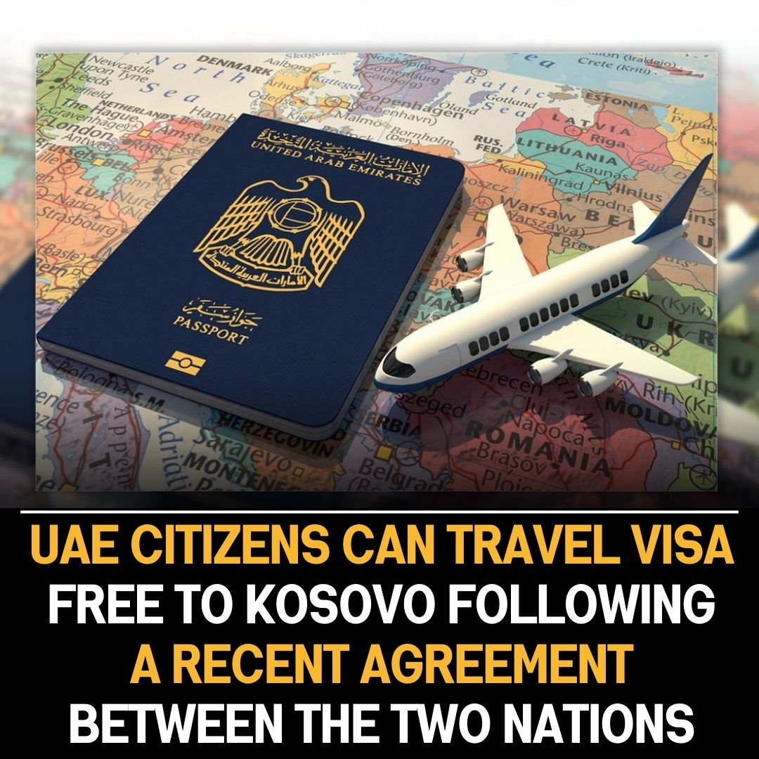 UAE: Citizens can now travel visa-free to this country