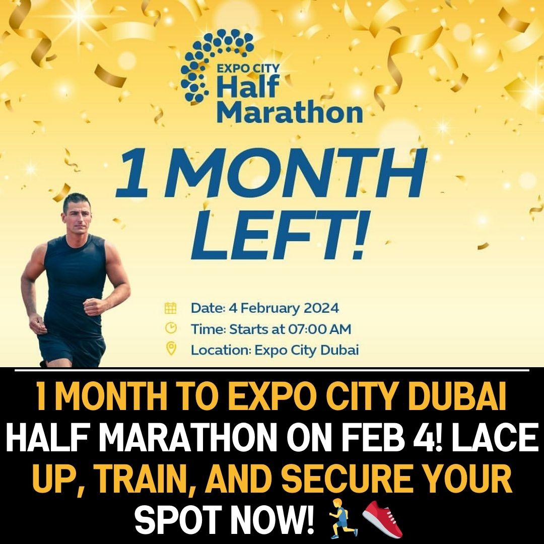 Expo City Half Marathon 2024: register now for the city’s newest running event