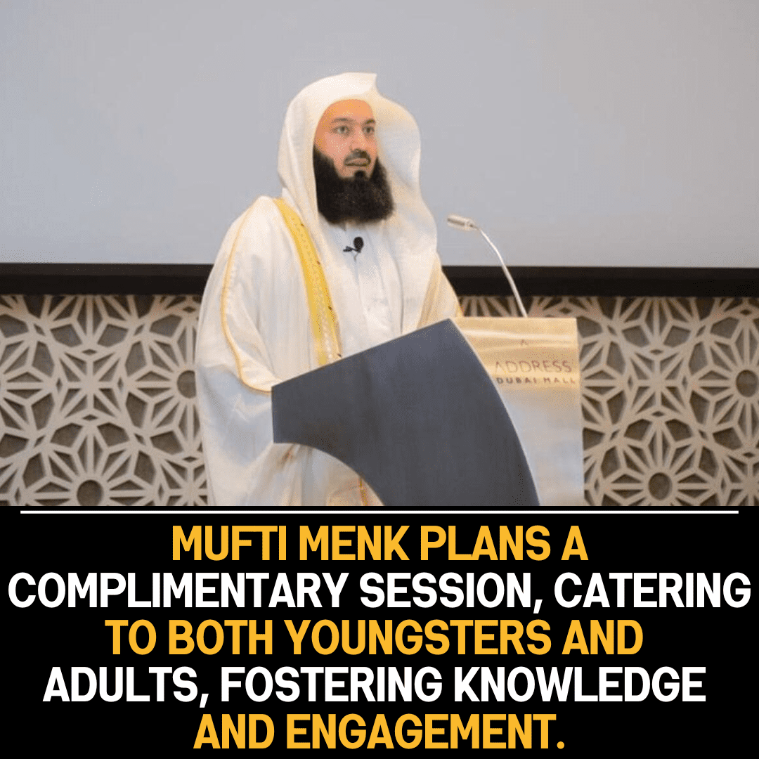  Mufti Menk to host free session for youngsters and adults