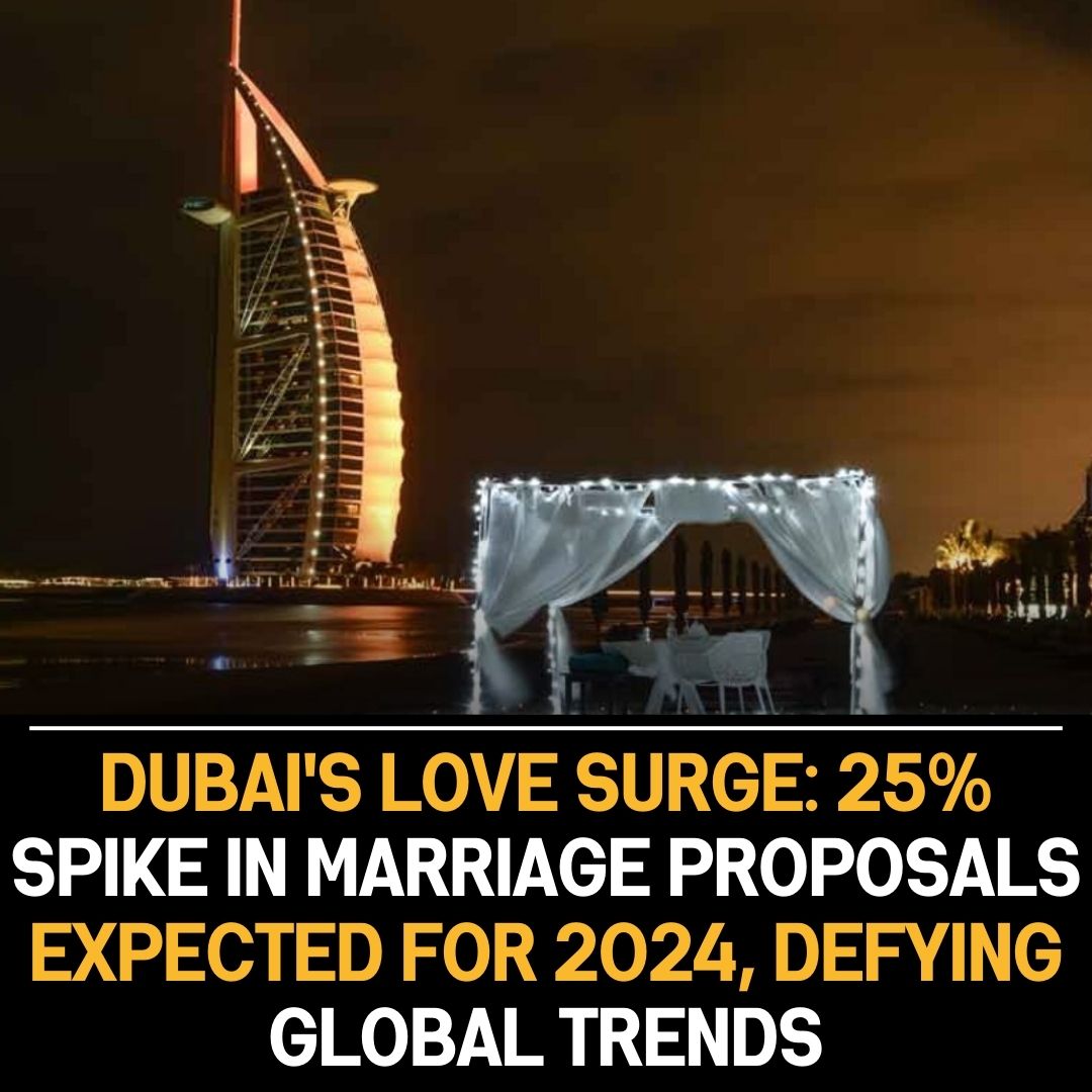 Dubai couples are getting married faster than the rest of the world