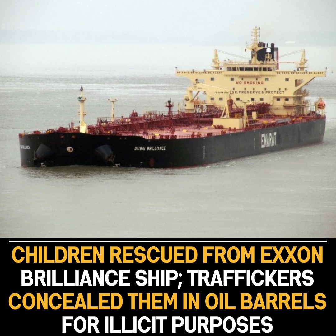 Rescue from Exxon Brilliance: Children Found Hidden in Oil Barrels Expose Disturbing Criminal Exploitation and Endangerment