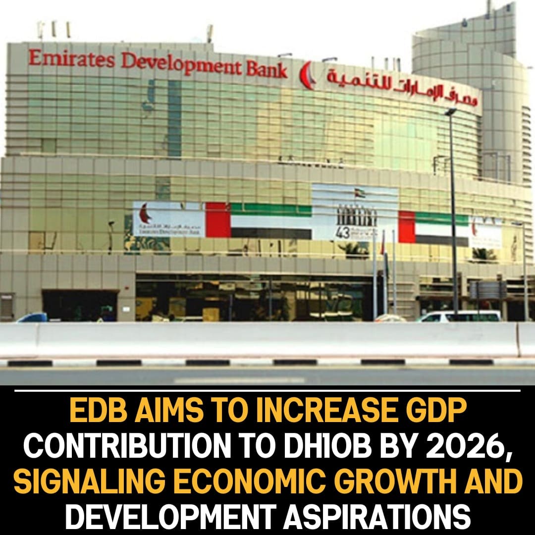 EDB Aims to Boost GDP to Dh10 Billion by 2026, Reflecting Ambitious Economic Growth and Development Goals