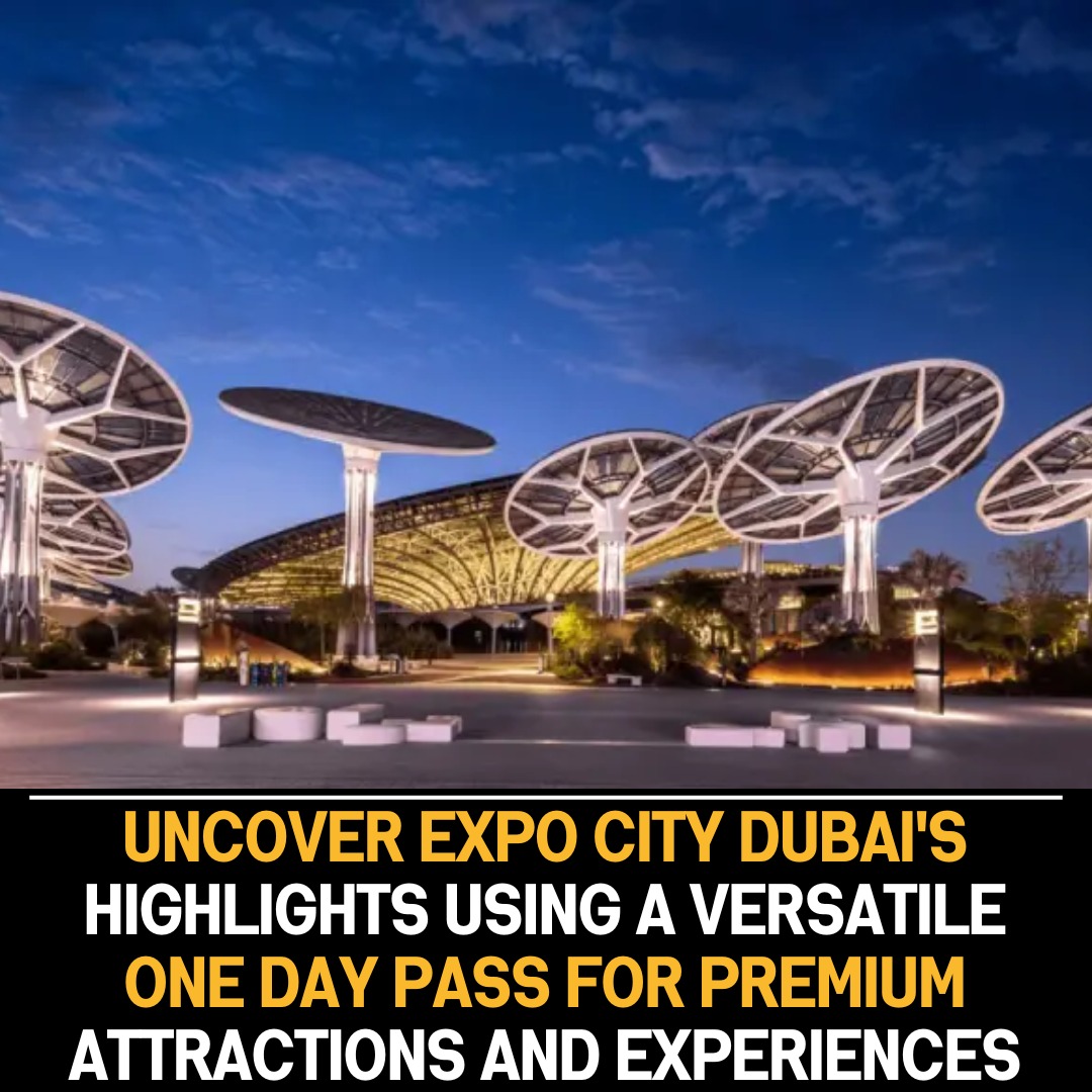 Explore Expo City Dubai: Embrace a day of exploration and enjoyment with a flexible One Day Pass for premium attractions