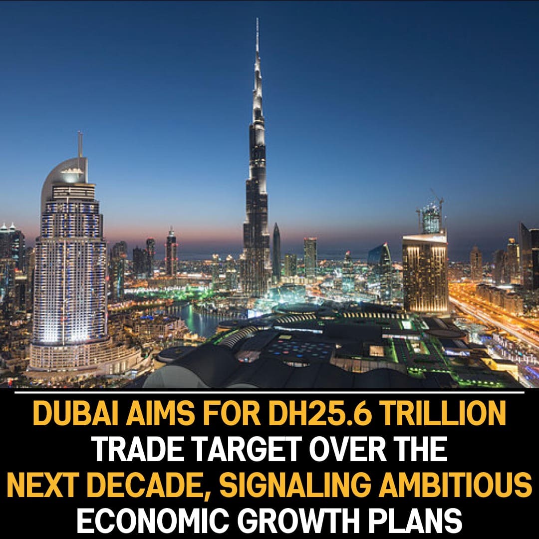 Dubai’s Dh25.6 Trillion Trade Ambition: A Decade-Long Goal Reflecting Commitment to Robust Economic Growth and Future Expansion Plans