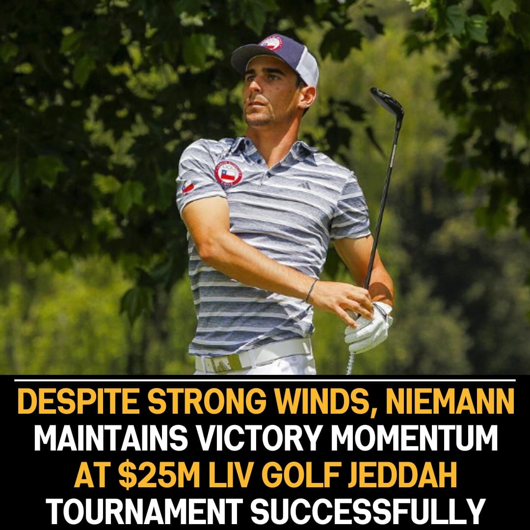 Niemann prevails in LIV Golf Jeddah tournament, displaying resilience and skill despite challenging winds