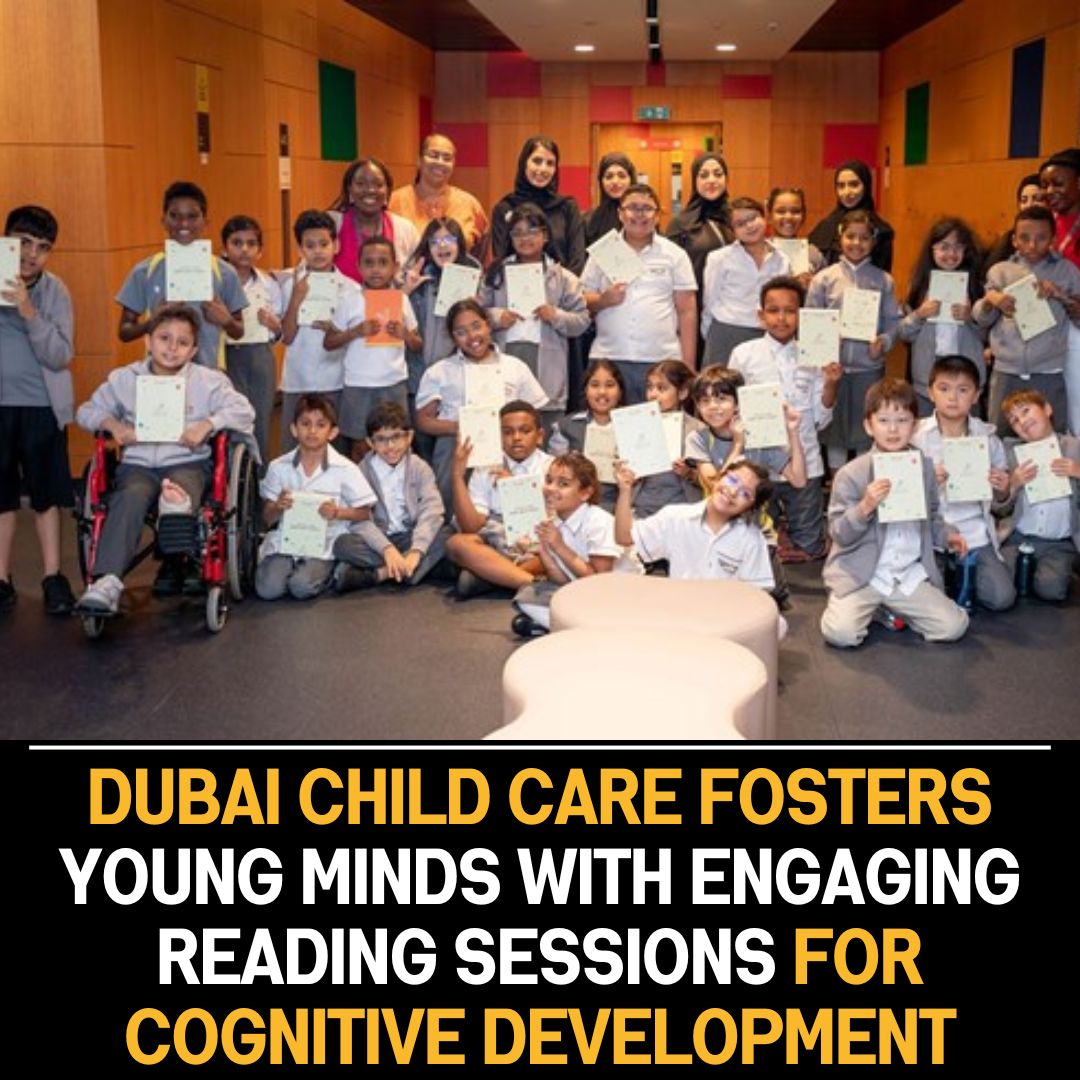 Dubai Child Care’s Enriching Reading Session: Engaging Children in Literary Activities for Cognitive Development and Learning