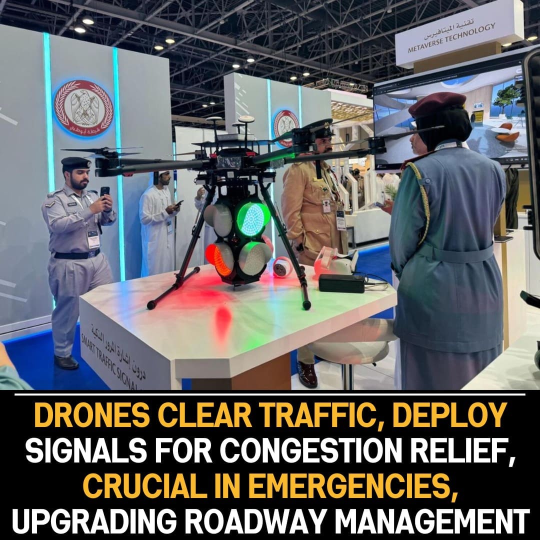 Drones Vital for Traffic Management: Efficient Signal Deployment Eases Congestion and Enhances Roadway Safety in Emergencies