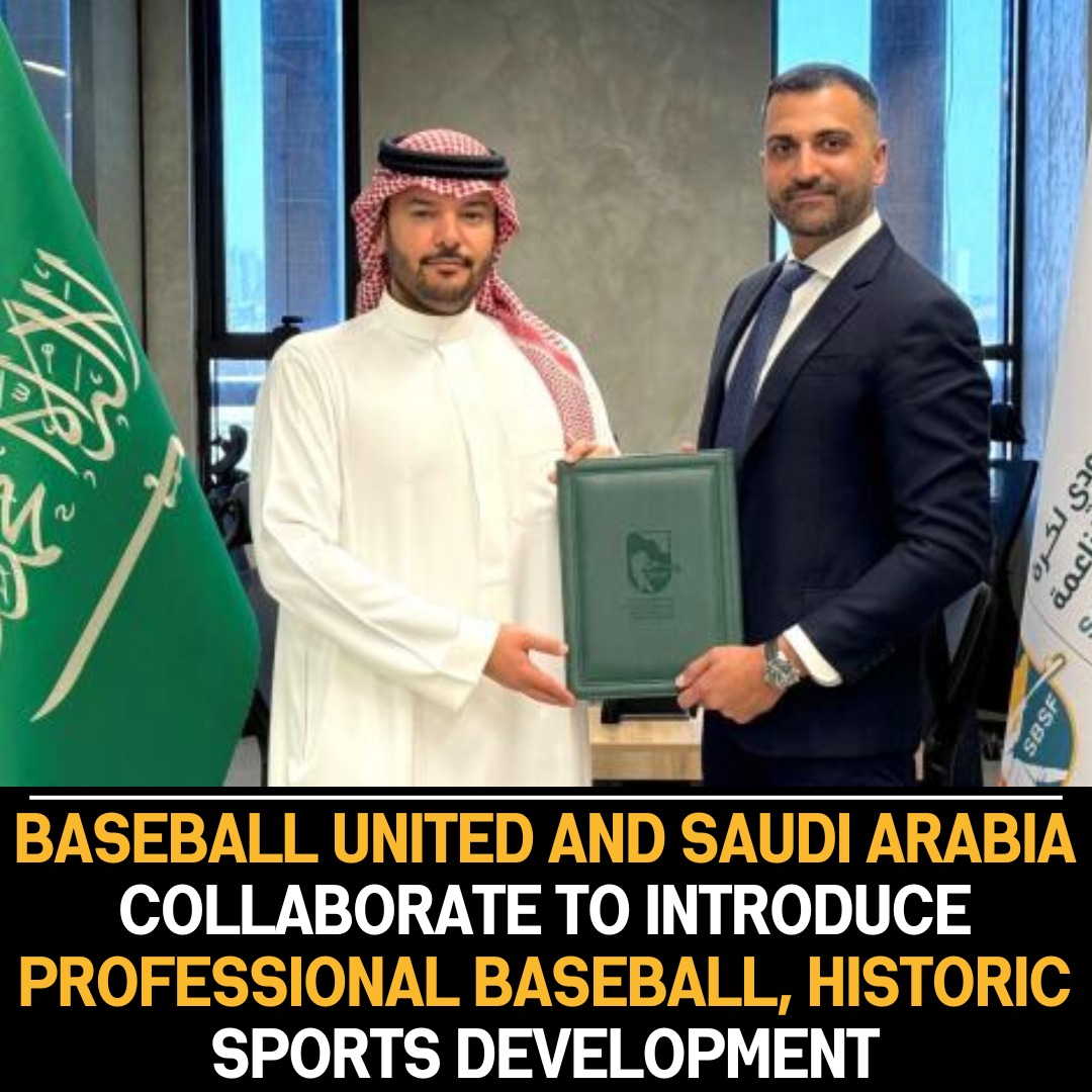 Groundbreaking Partnership: Baseball United and Saudi Arabia Introduce Professional Baseball, Pioneering a Historic Collaboration in Sports Development