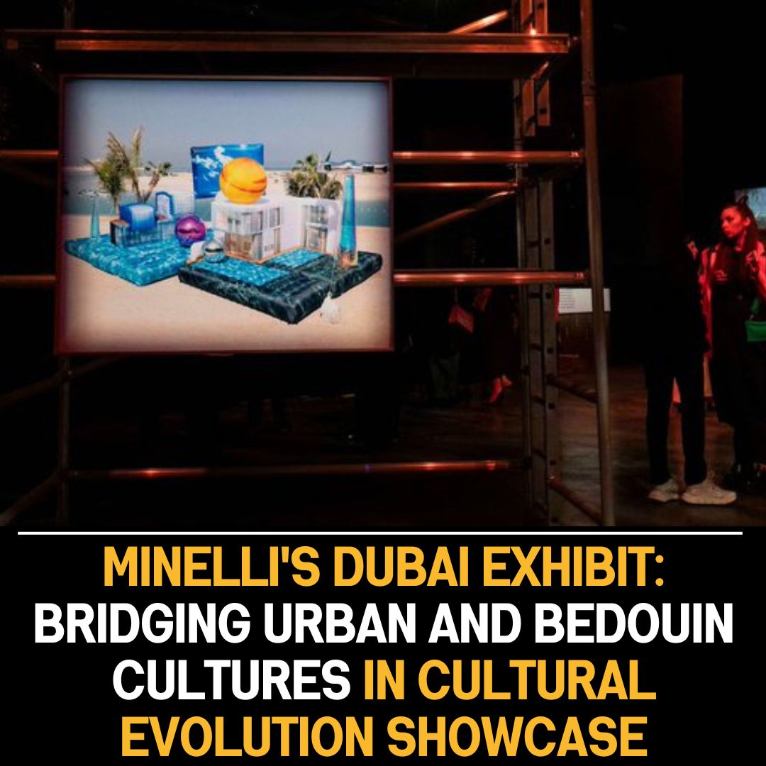 Filippo Minelli’s Dubai exhibition connects contemporary city life with Bedouin heritage