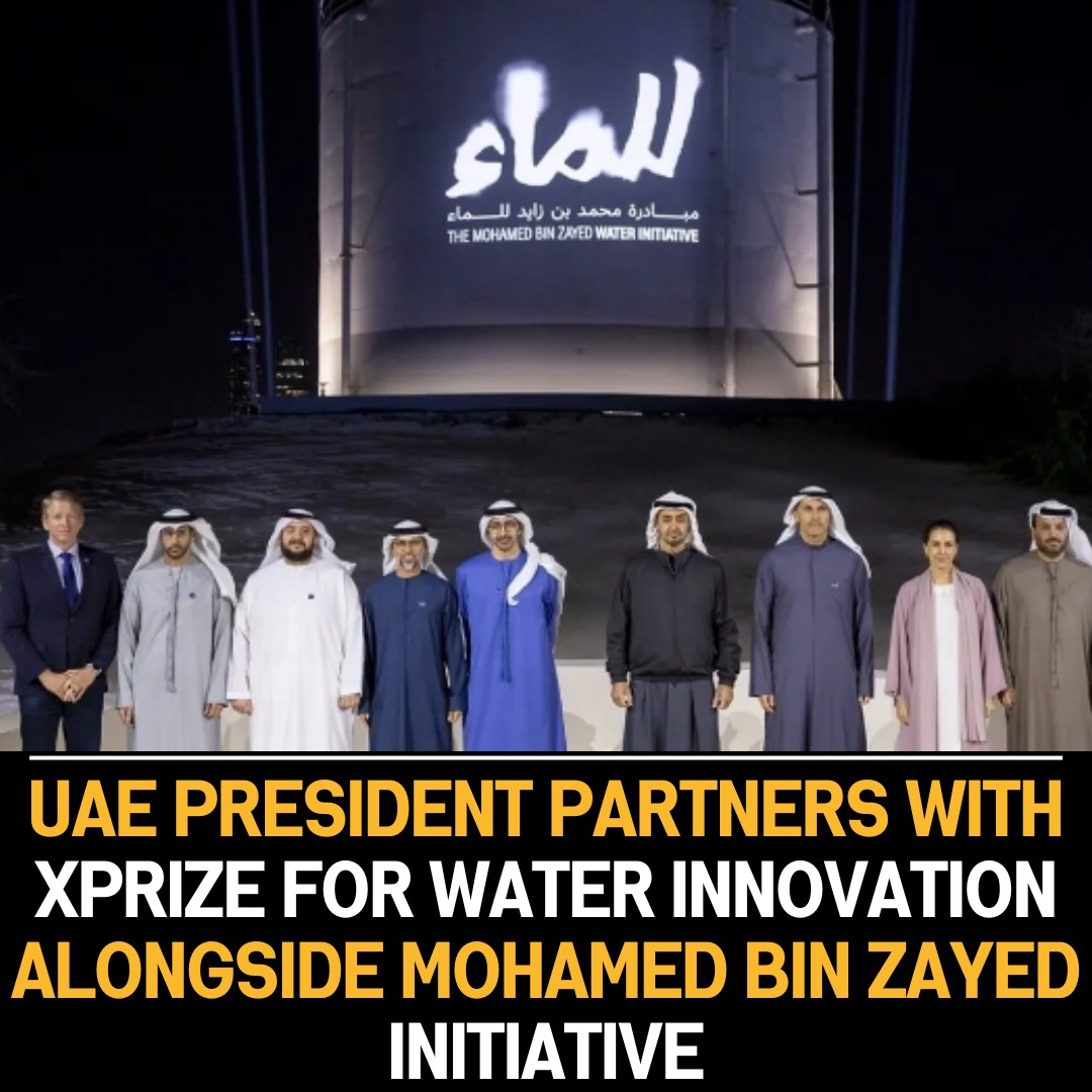 UAE President Partners with XPRIZE and Mohamed bin Zayed Initiative for Water Innovation and Environmental Sustainability Advancement