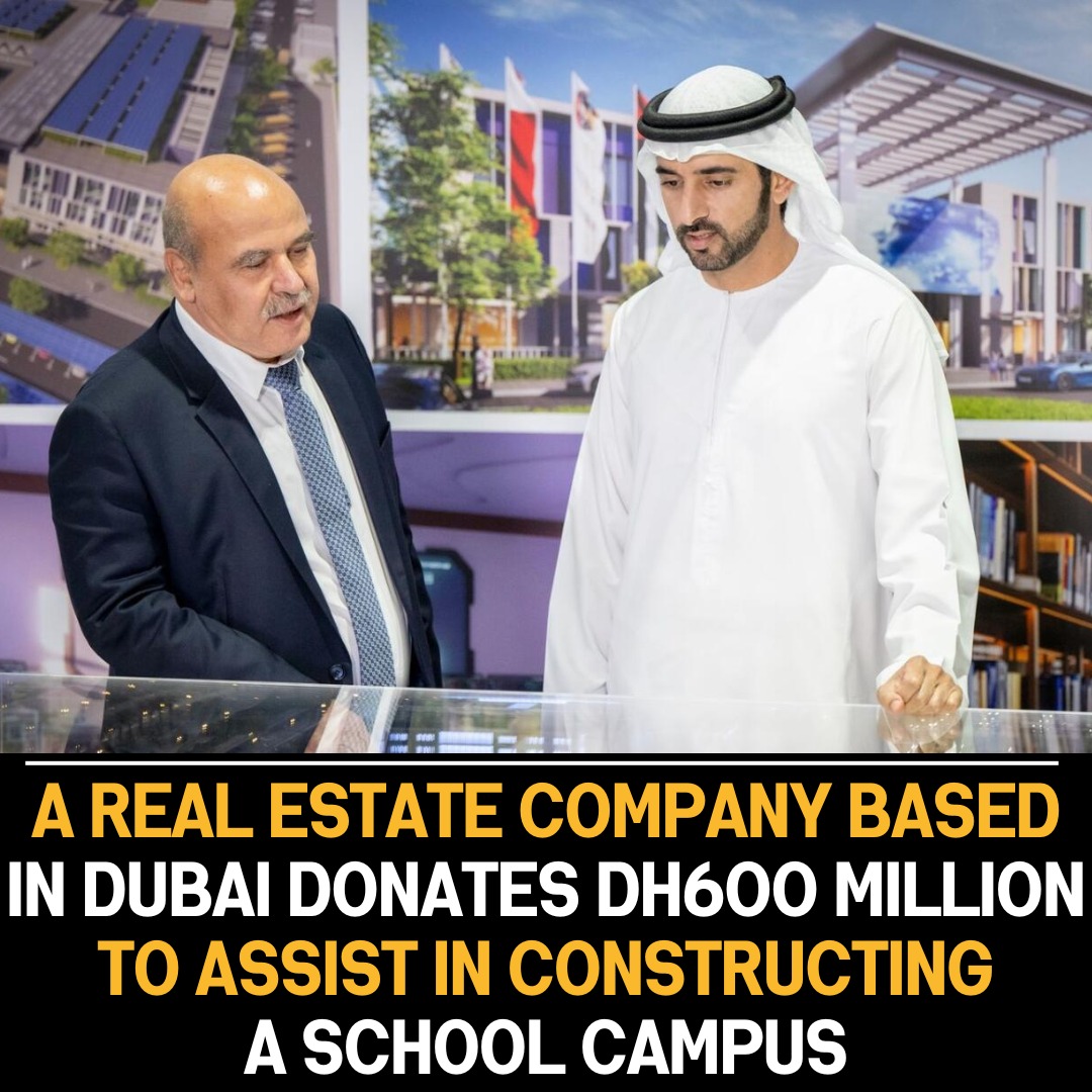 Dubai real estate company donates Dh600 million for school campus