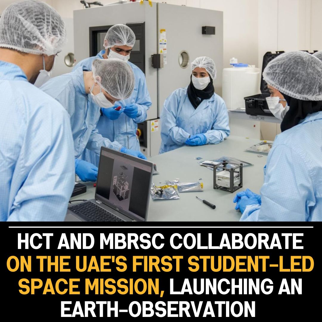 Higher Colleges of Technology starts student-led space mission