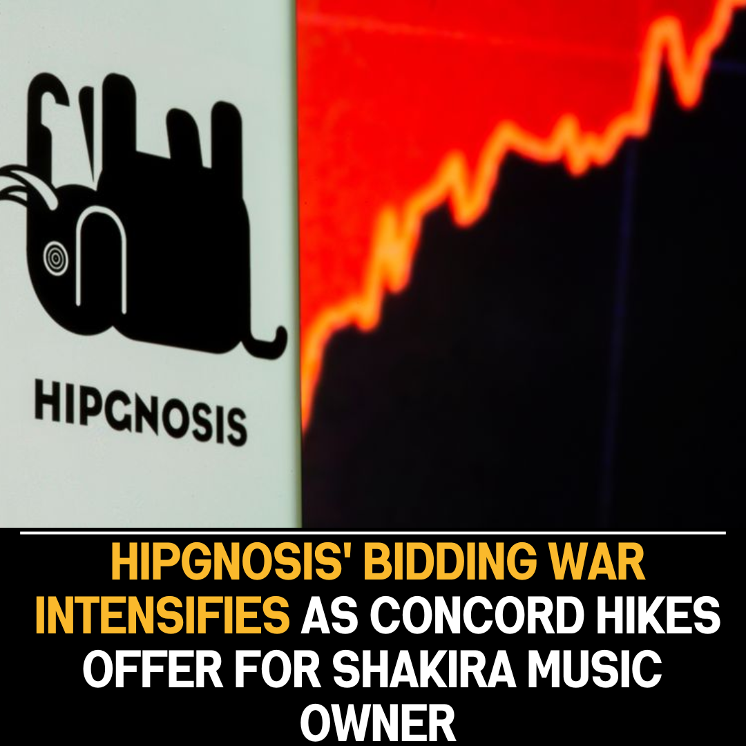 Hipgnosis Faces Increased Competition as Concord Raises Bid for Shakira’s Music Catalogue Owner