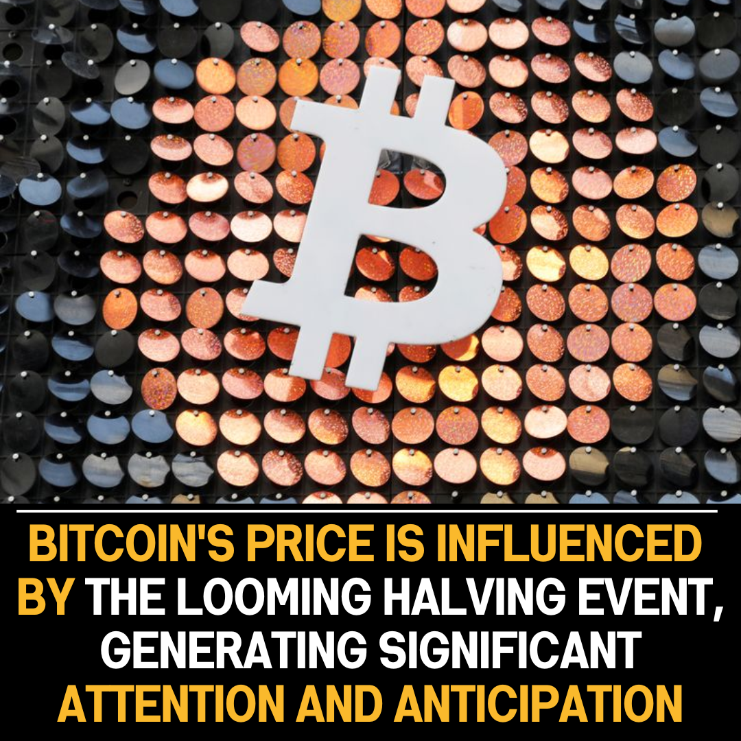 Bitcoin’s price is influenced today by the looming halving event