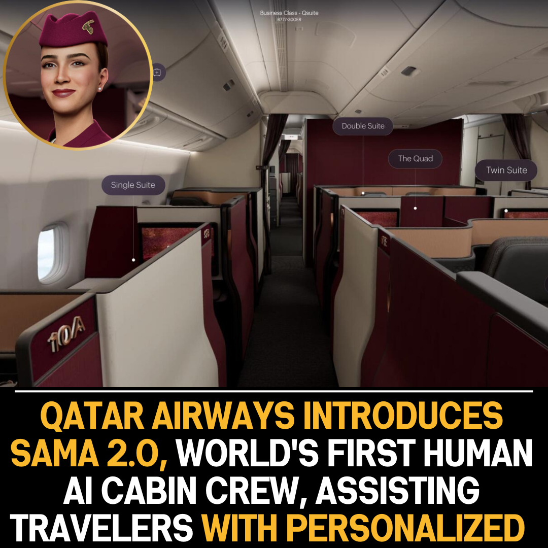 Qatar Airways Launches Sama 2.0: AI Cabin Crew for Personalized Travel Assistance