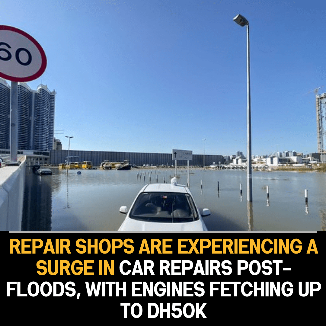 Flood Aftermath: Repair Shops Experience Surge in Demand, Engines Fetching Dh50k