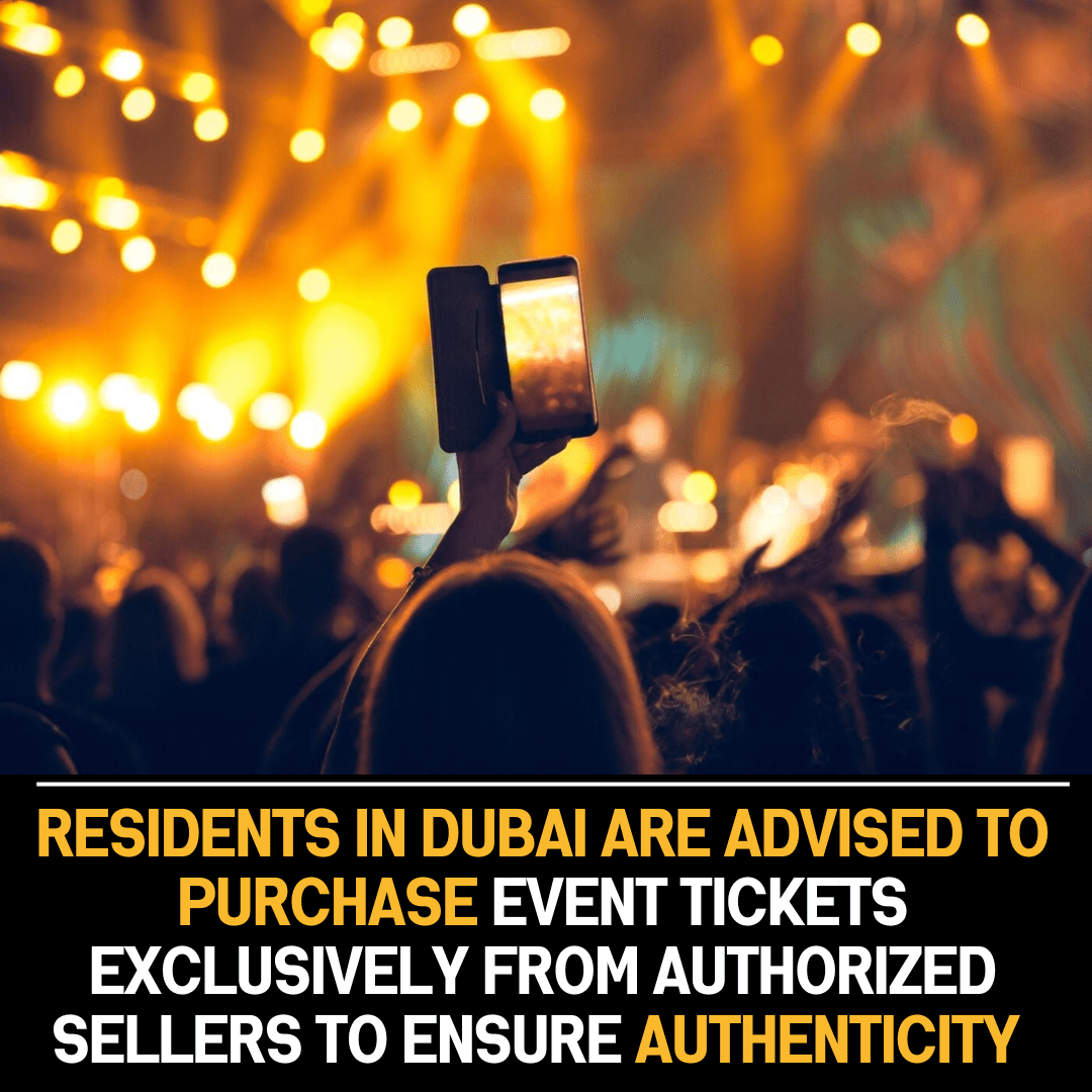 Secure Your Experience: Purchase Event Tickets from Authorized Sellers in Dubai