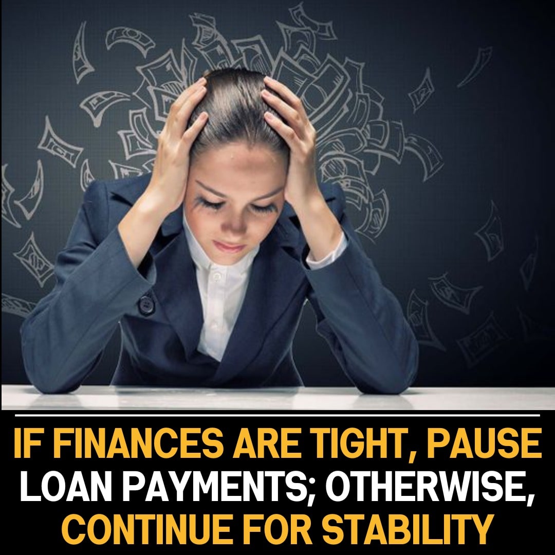 Managing Loan Payments During Financial Strain: Considerations and Recommendations