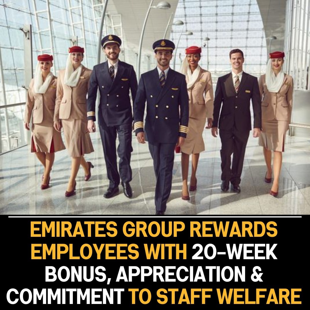 Emirates Group Demonstrates Commitment to Employee Recognition with 20-Week Bonus Reward