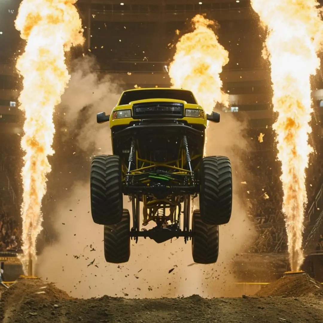 Experience Monster Jam’s thrilling spectacle with exclusive perks, promising unforgettable adrenaline-pumping action and heart-stopping stunts