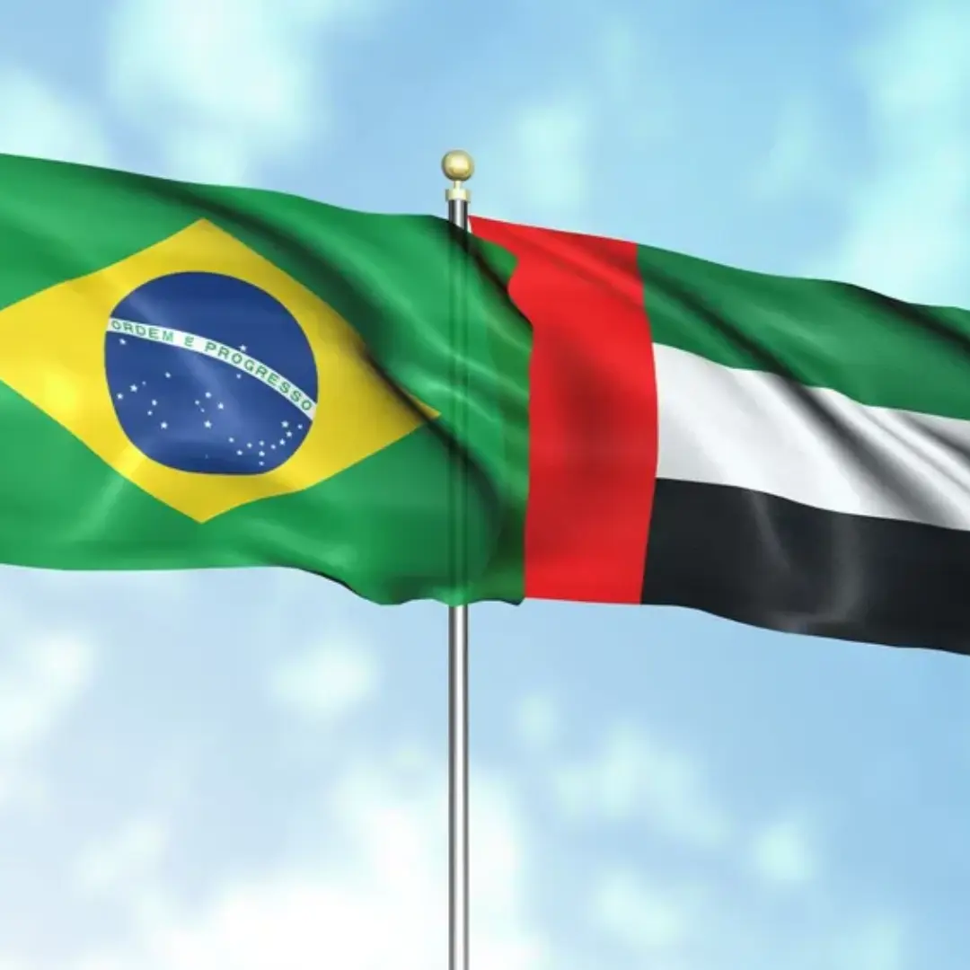 Brazil and UAE mark 50 years of trade, focusing on diversifying exports and boosting economic ties across sectors