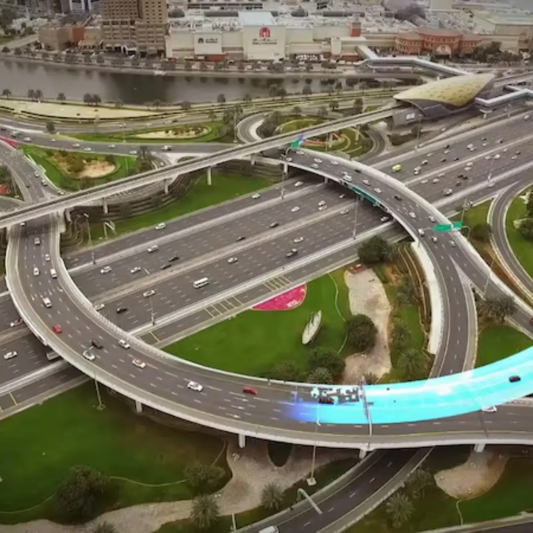 Dubai’s Sheikh Zayed Road Gets a Super Bridge: The Ultimate Gateway to Mall of the Emirates!