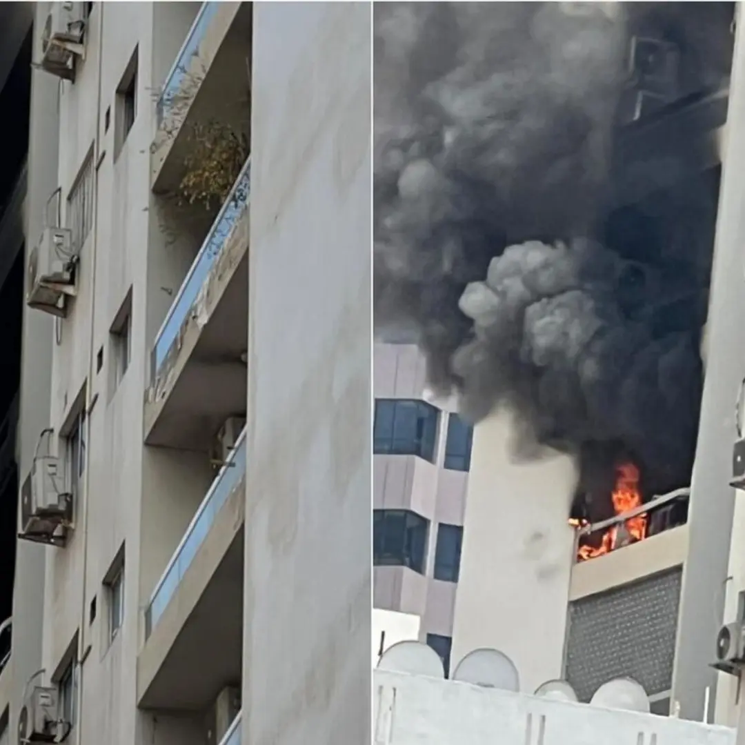 A fire broke out on the 11th floor of a Sharjah residential tower, prompting a rapid evacuation and emergency response