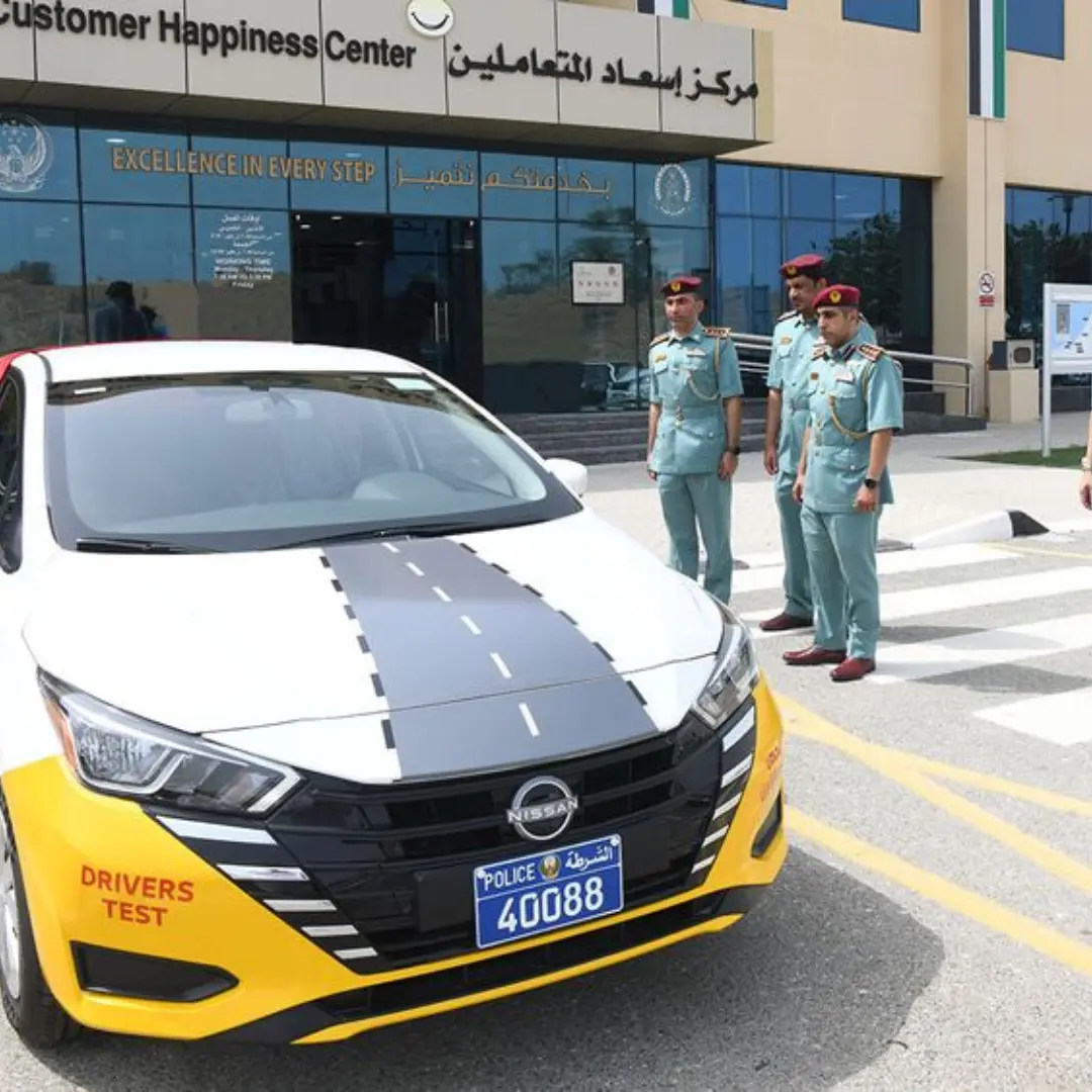 Drive Smart: UAE’s Self-Test Vehicle Revolutionizes Driving License Exams!