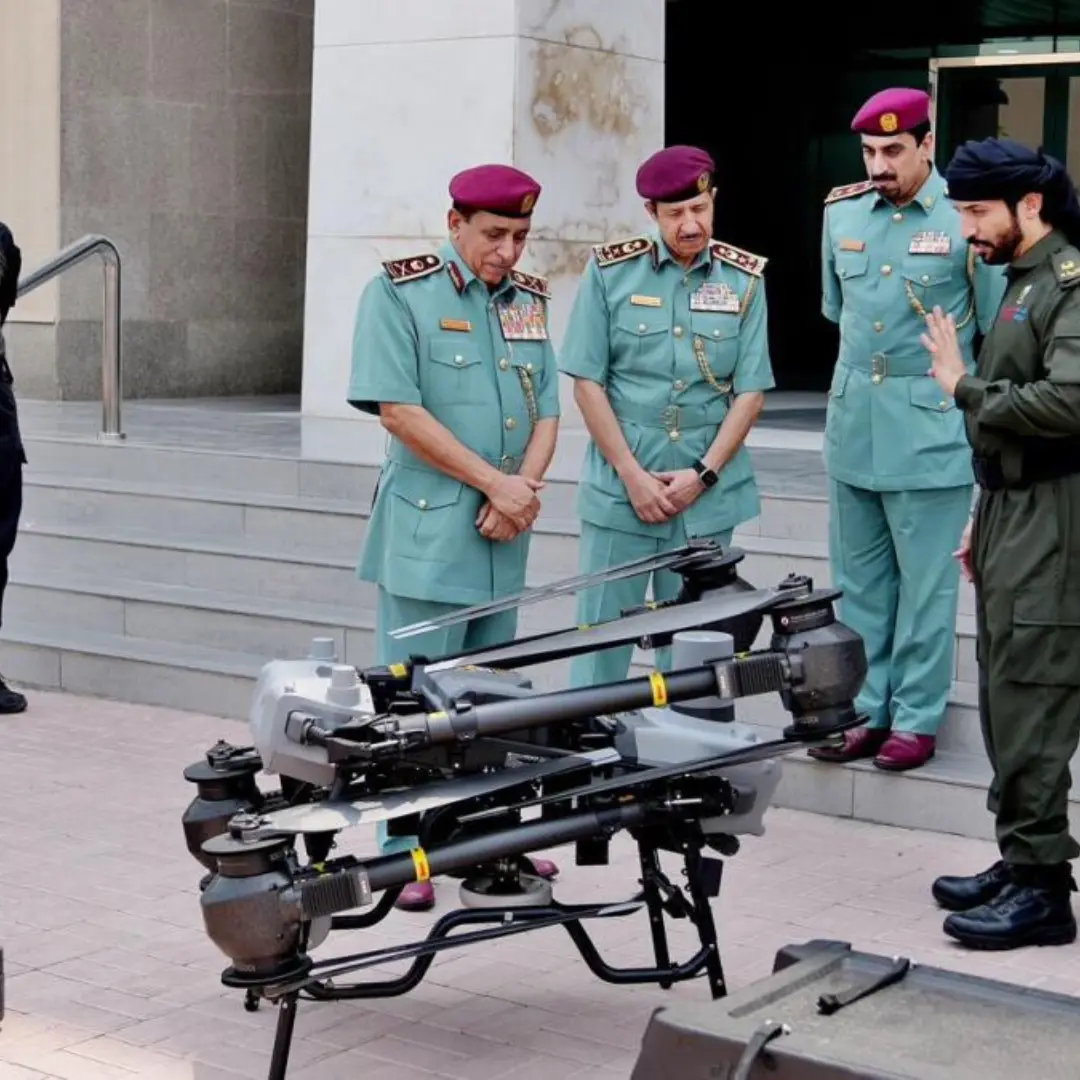 Ras Al Khaimah Police Soars to New Heights with Flycatcher 30 Drone: 40 kg of Pure Emergency Power!