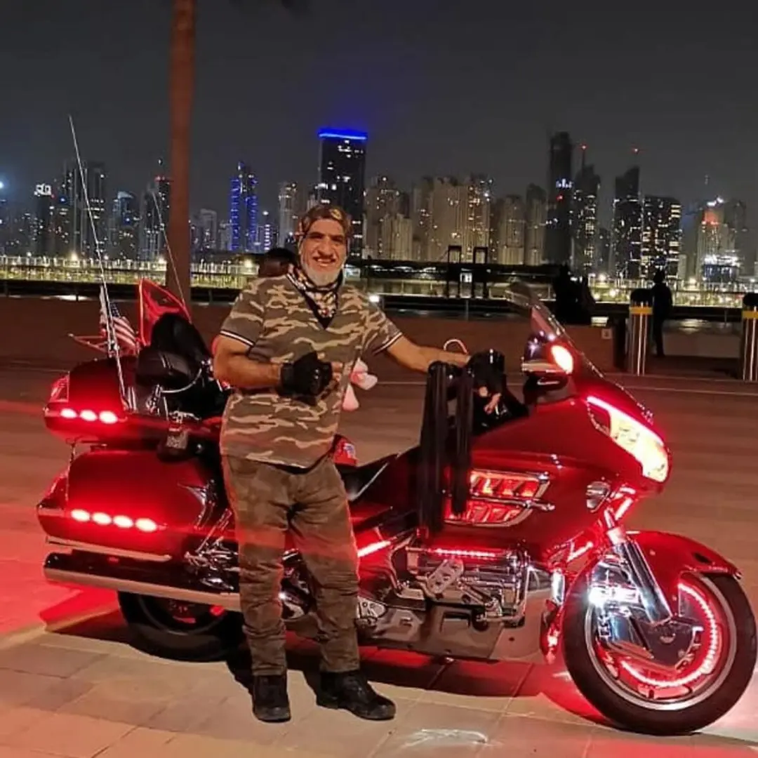 Midlife Maverick: 50-Year-Old Emirati Conquers Gulf States on a Honda Gold Wing