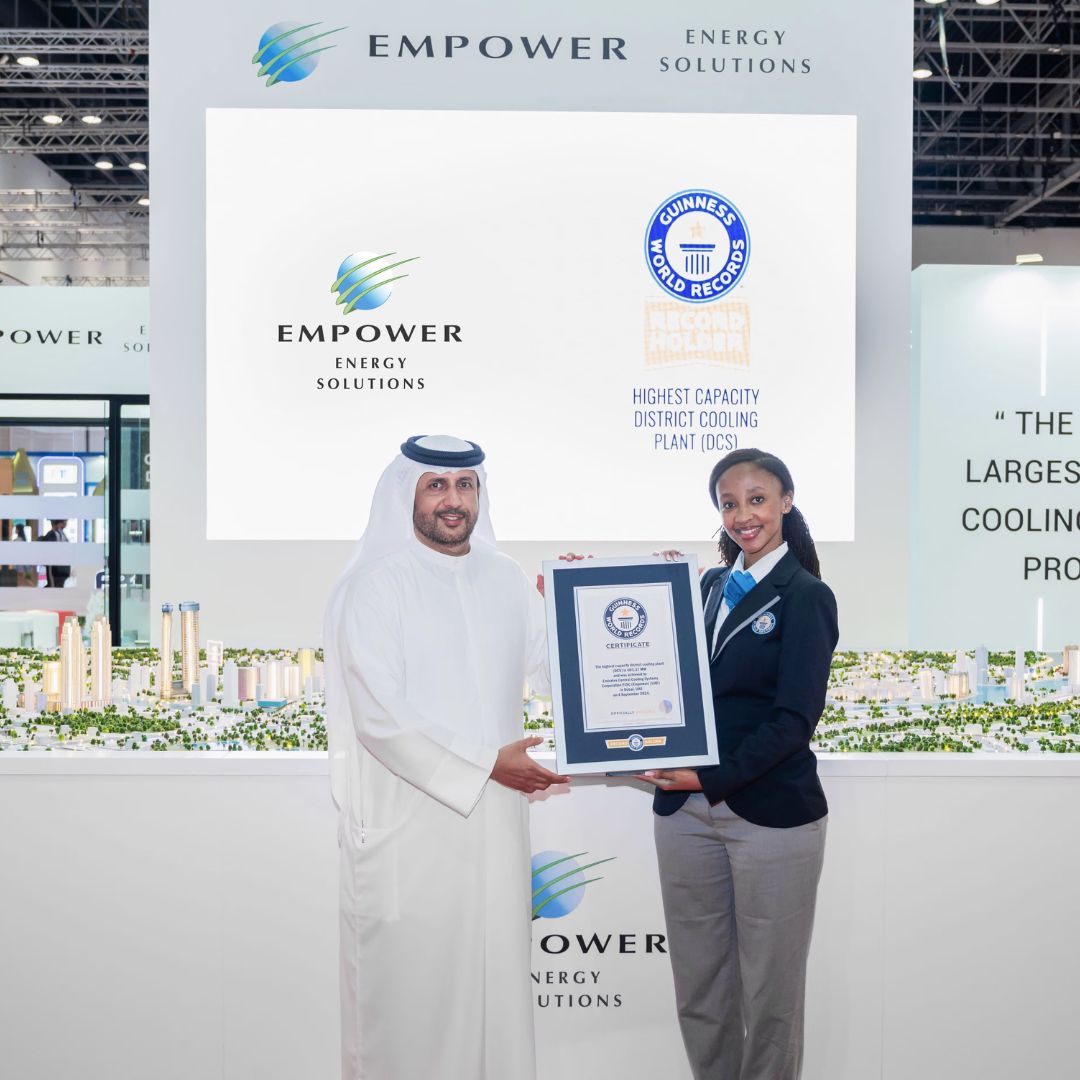 Chill Out, Dubai! Empower Breaks World Record for the Ultimate Cooling Mega-Plant!